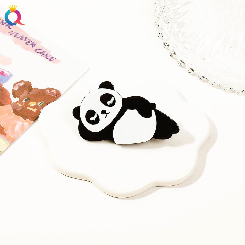 Hair Accessories Cute Panda Hair Clip Soft Cute Duck Mouth Clip Girl Heartbreak Hair Side Clip