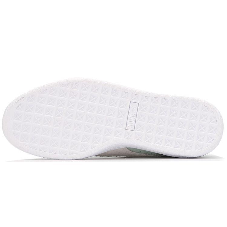 Puma Suede Classic 21 Frosty Green Unisex Sneakers White 374915-13