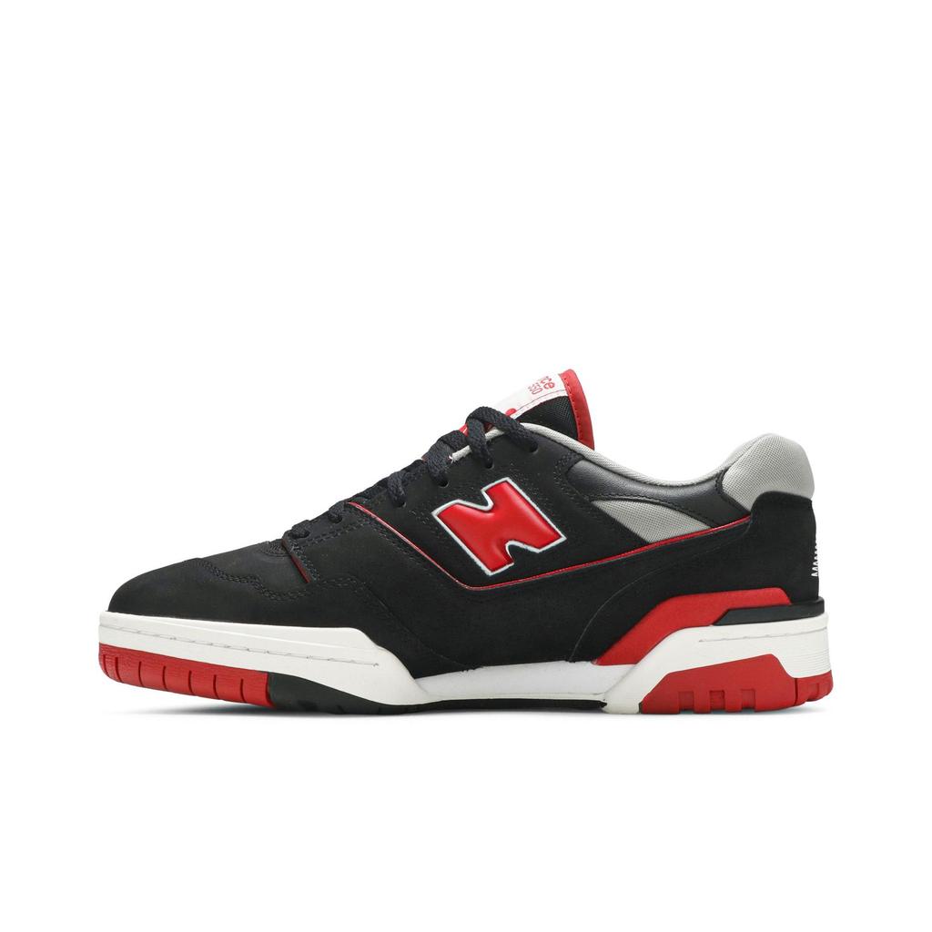 New Balance 550 'Black Red' (Unisex) Black / Red Vintage Basketball Shoes BB550SG1