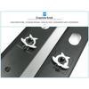 Mechanical Lock Accessories Thickened Panel Room Door Handle Stainless Steel Anti-theft Door Lock