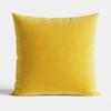 A Sunny Accent In Your Interior - Yellow Velvi Pillowcase 40X40Cm