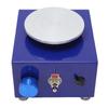 Mini Pottery Wheel Detachable Basin Stable Rustproof Electric Clay Making Pottery Machine for Kids 100‑240V UK Plug