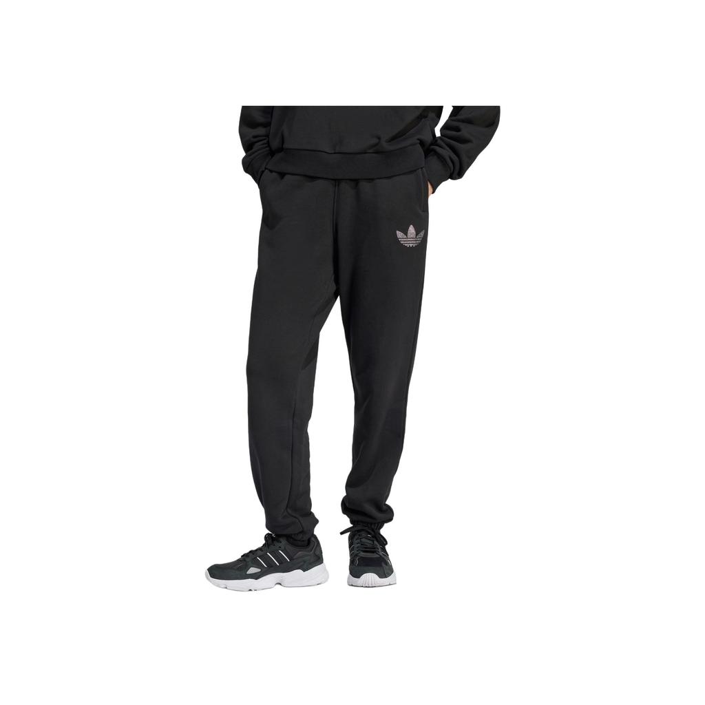adidas Originals Süslemeli Logo Örgü Jogger Kadın Alt Siyah IT9663