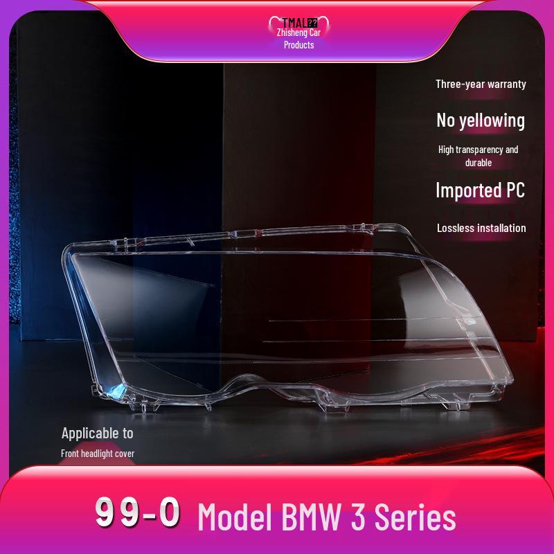 BMW 3 Series E46 Headlight Lens Cover & Housing for 318i, 320i, 325i