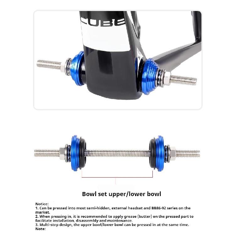 Bicycle Headset Installation Tool Mountain Bike Center Shaft Press-In Tool Road Bike Press-In BB Center Shaft