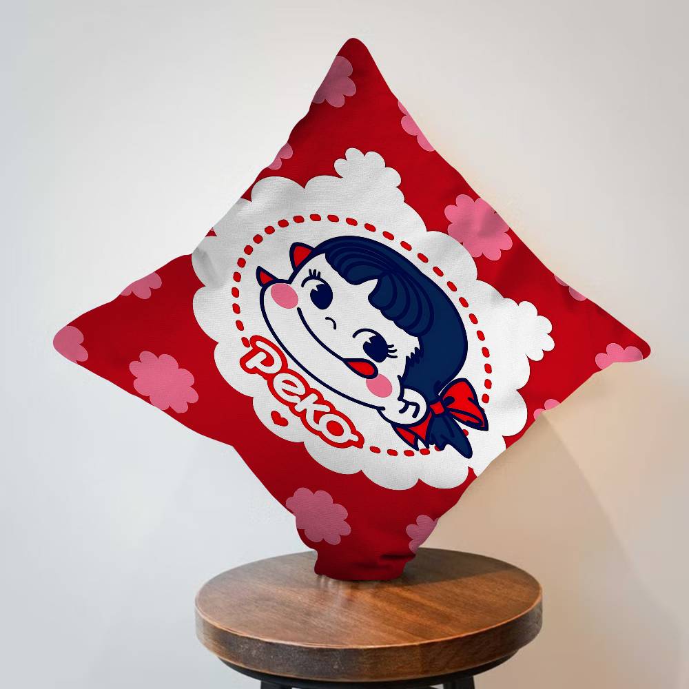 M-Mil-Ky W-Way P-Peko-Chan Cushion Cover Pillowcase Upholstery Sofa Throw Pillow Home Decor Pillowcas