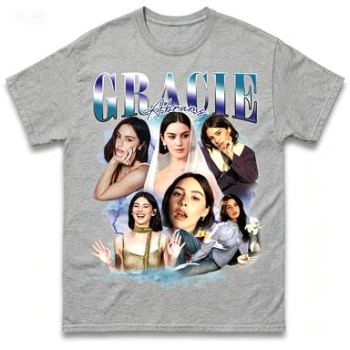 Gracie Abrams2026 Vintage Retro Collage Portrait Music Fan Unisex Casual Short Sleeve Pure Cotton Tee Shirt