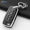 Fashion Tpu Car Key Cover Case Shell For Jeep Renegade Compass     4 Buttons Protected Holder Keyless Fob Bag