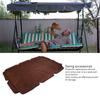 Outdoor Swing Canopy Waterproof Porch Top Cover Replacement UV Proof for Patio Yard Chair Brown