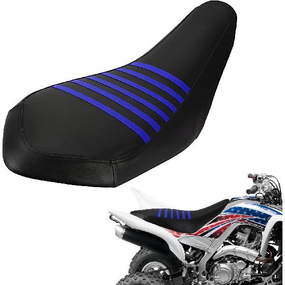 ATV Seat Cover Non-Slip Soft Waterproof for Raptor 700 700R 2006-2024, High Elastic Leather Black