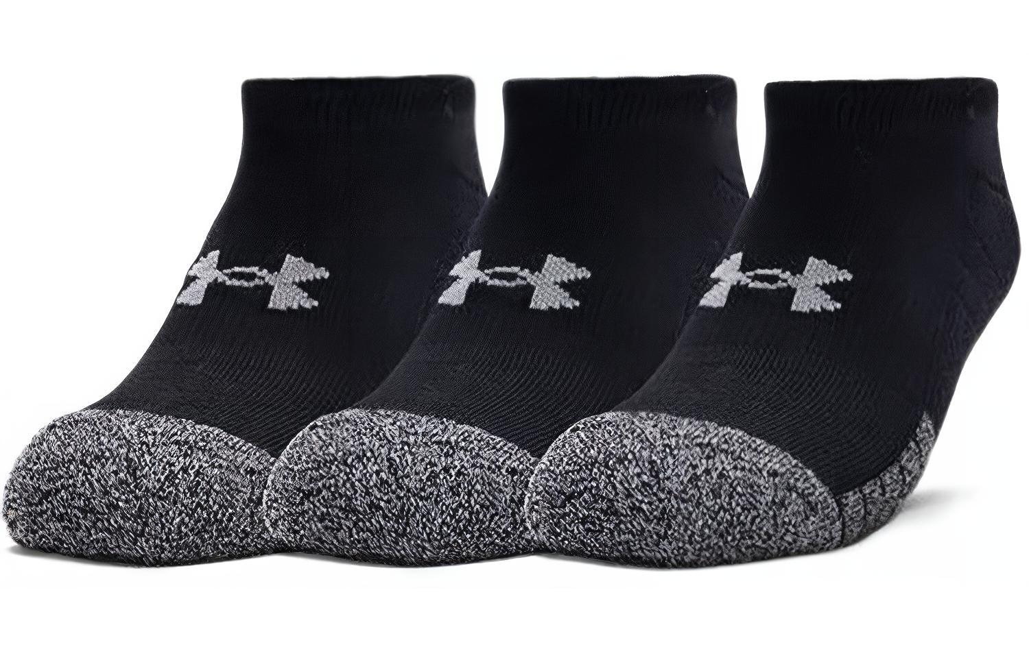Under Armour Ankle Socks Unisex Black Couple s 1346755-001 L
