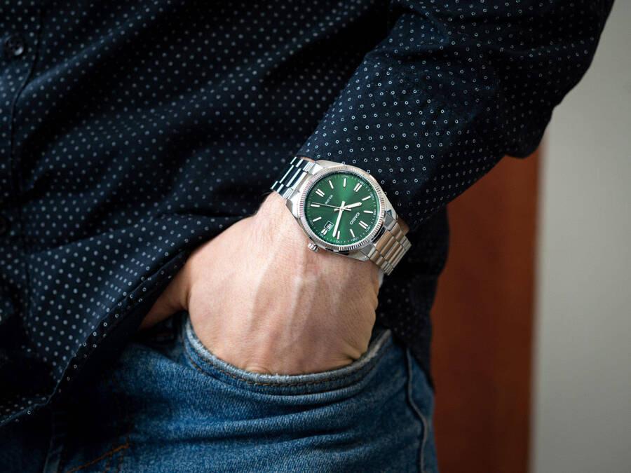 Orologio da uomo Casio Mtp-1302Pd-3Av + Scatola