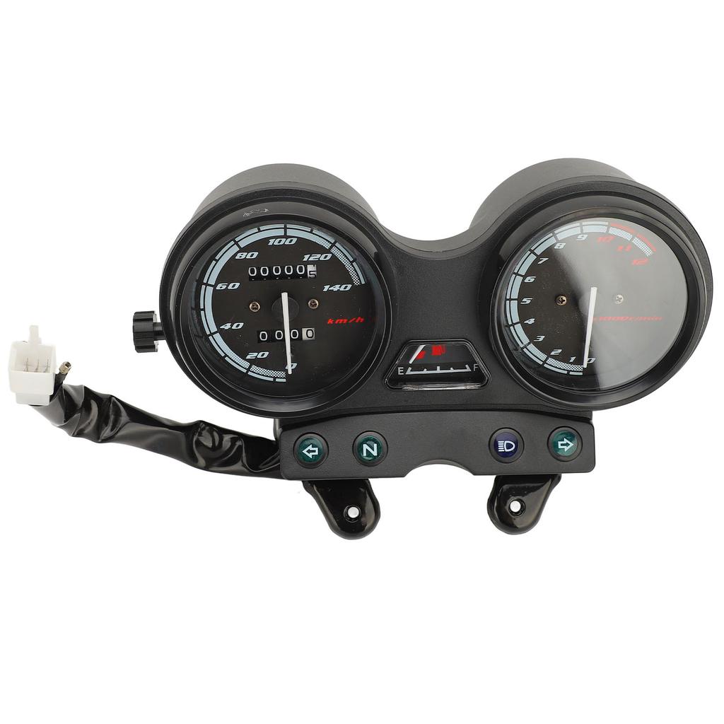12V Motorrad-Kombi-Instrument Präzise Anzeige Stilvolles Motorrad-Tachometer Kilometerzähler-Instrument für YBR 125
