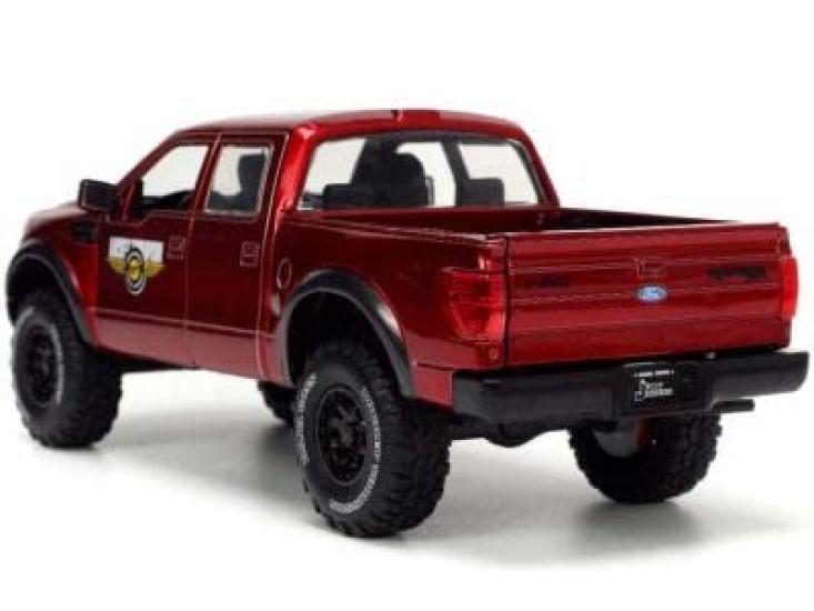 Jada TOYS Jada Toys Just Trucks Scale Ford SVT with tire rack 124 "2011 F-150 Raptor" [Item]