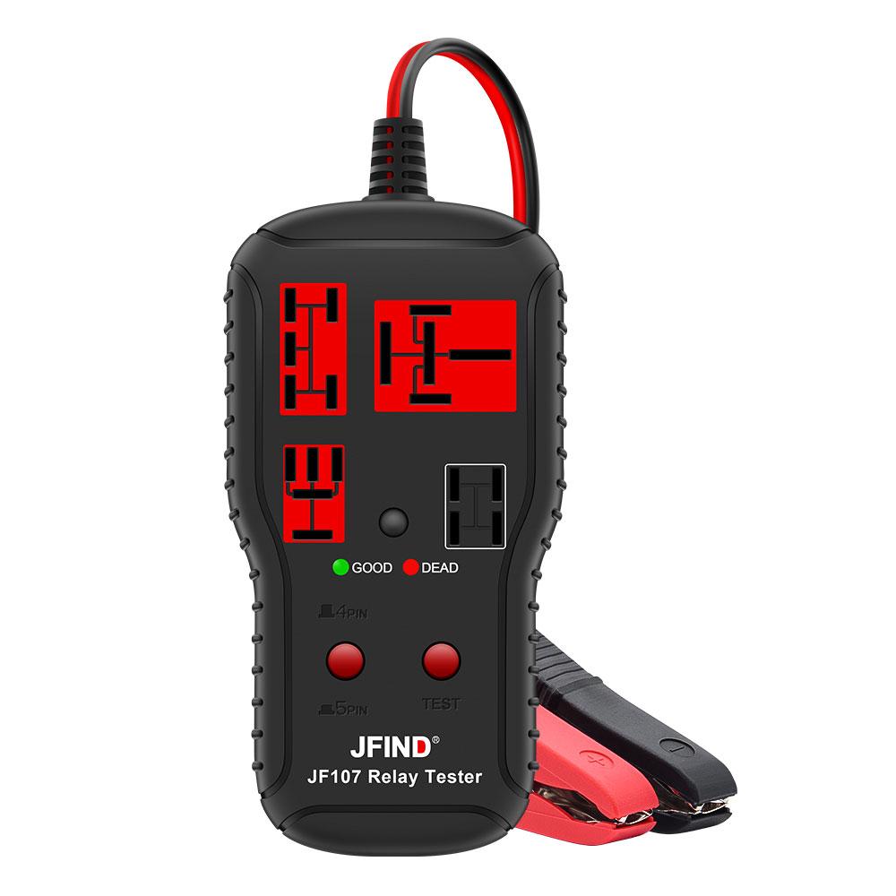 Professional Relay Tester 12V 24V Universal Voltage Tester Car Battery Checker LED Indicator Automotive Diagnostic Tool JF107 Relay Tester