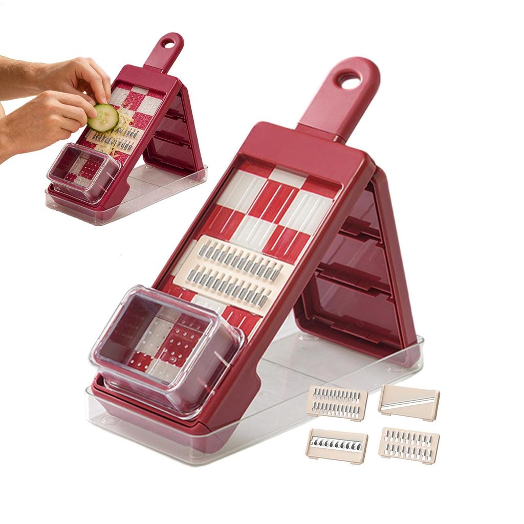 4-In-1 Slicer for Kitchen Adjustable Grater  Vegetable Chopper Onion Potato Food Veggie Fruit Slicer and Cutter Kitchen Gadgets