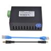 POE Separator Standard POE Splitter 12V 5A 1000Mbps Metal Housing Fast Heat Dissipation Enhances Netwoking Connection
