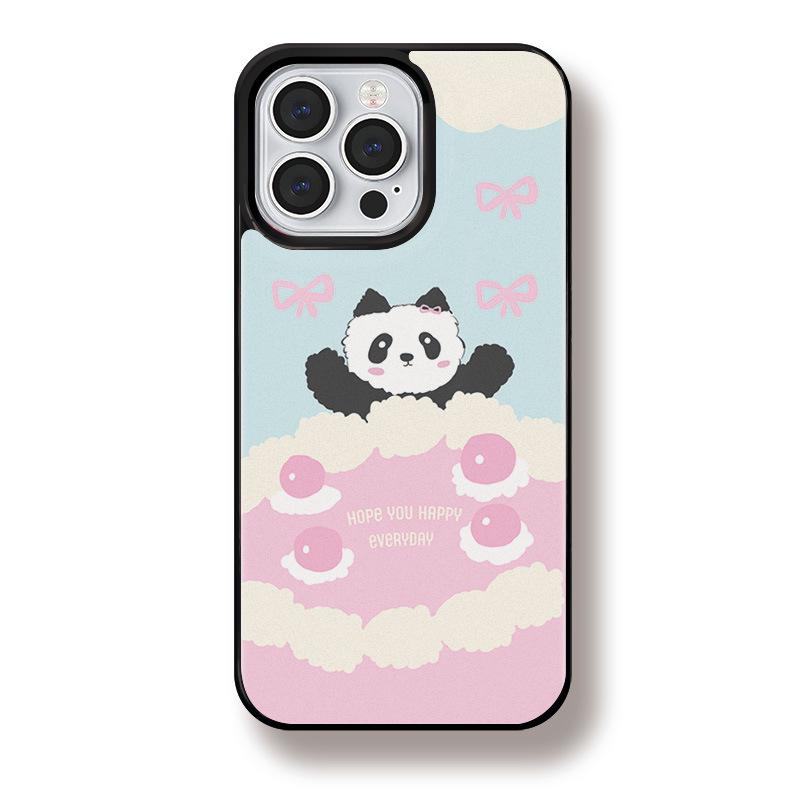 

Zhitai Мультяшный Матовый Черный Чехол для iPhone 16 Pro Max iPhone 12 Pro Max