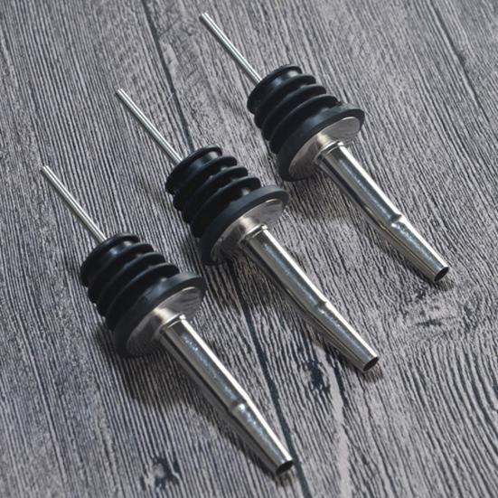 2 szt. Stal nierdzewna Korek Dozownik Wylewka Korek Do Butelki Z Alkoholem Olejem Winem