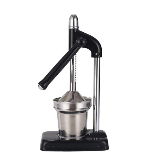 Manual Citrus Juicer Heavy Duty Stainless Steel Lemon Lime Press for Kitchen Bar Efficient Pulp-Free Juice Extractor
