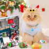 Christmas Cat Advents Calendar 2025 Countdown Calendar Surprise Present Box Collectible Interactive Cat Kit for Cat Lover