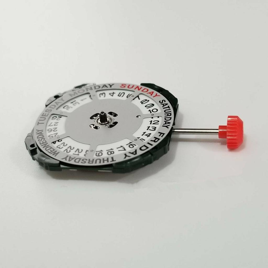 2350 Movement For Miyota 2350-3 Movement with Date Display At 3 O'clock 3 Hands Size 11 1/2'' Height 5.90mm Movement Replacement