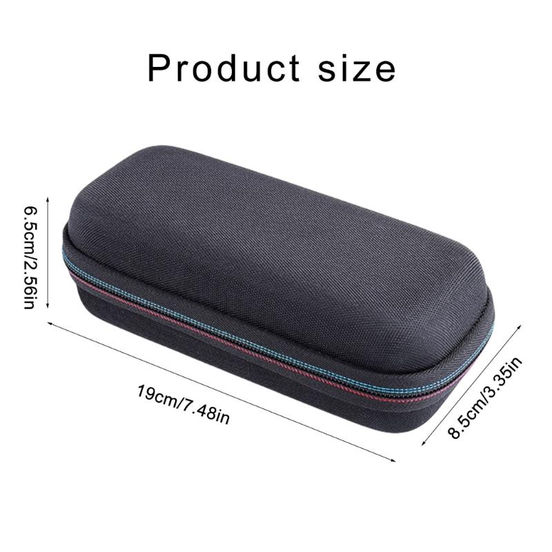 Portable Shaver Carrying Pouches With Protective Interior Travel Ready Shaver Keep Bag Sturdy Storage Container