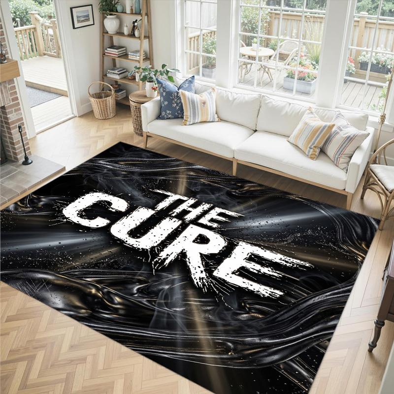 The Cure Design Crystal Velvet Carpet Cozy Non?Slip Printed Rug For Bedroom Living Room Entrance