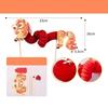 Paper Dragon Dance Props Diy Material Set Honeycomb Paper Horse Dance Props Cartoon Pattern Handmade Paper Crafts New Year Eve