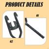 Manual Bending Machine Steel Bender Tool Garden Projects Forming Garage Handheld Rods