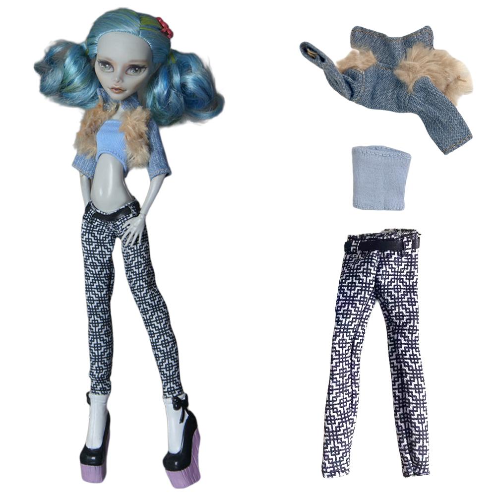 NK Mix 27 CM Doll Clothes 10.5 Inch Doll Accessories Party Cosplay Collection Skirt Coat Fashion Dress 11" Doll House Toy JJ