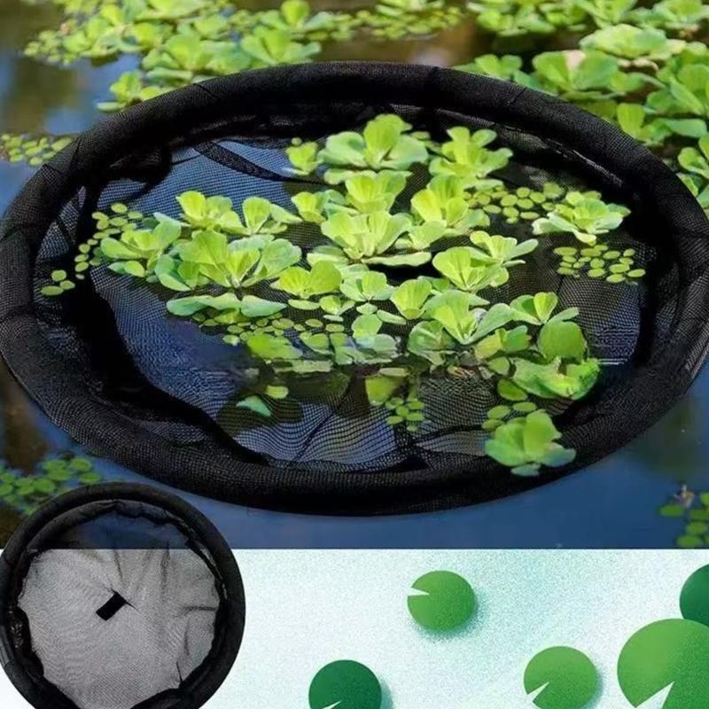 Adjustable Floating Plant Shield Guard Net with Automatic Level Adjustment Suitable For Outdoor Pond & Garden Waterfalls