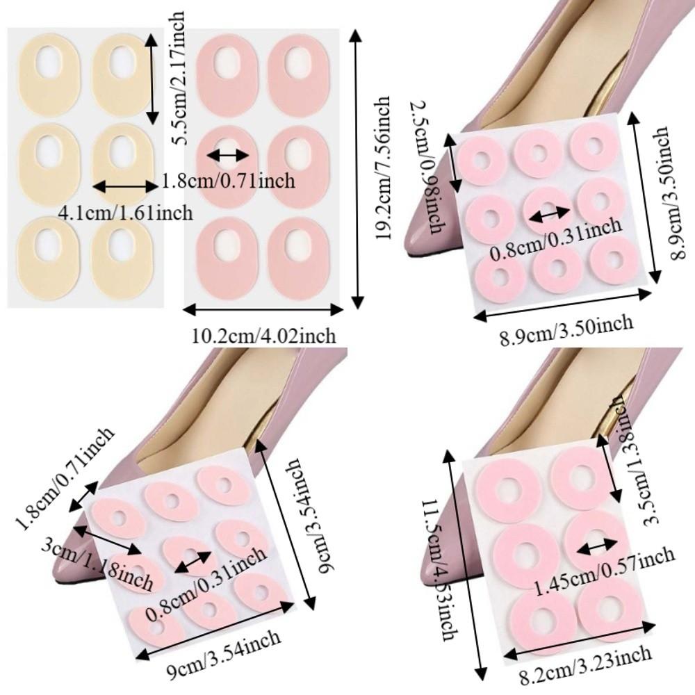 Latex Toe Pads Callus Cushions Pads Bunion Protector Foot Anti-wear Sticker  Men/Women