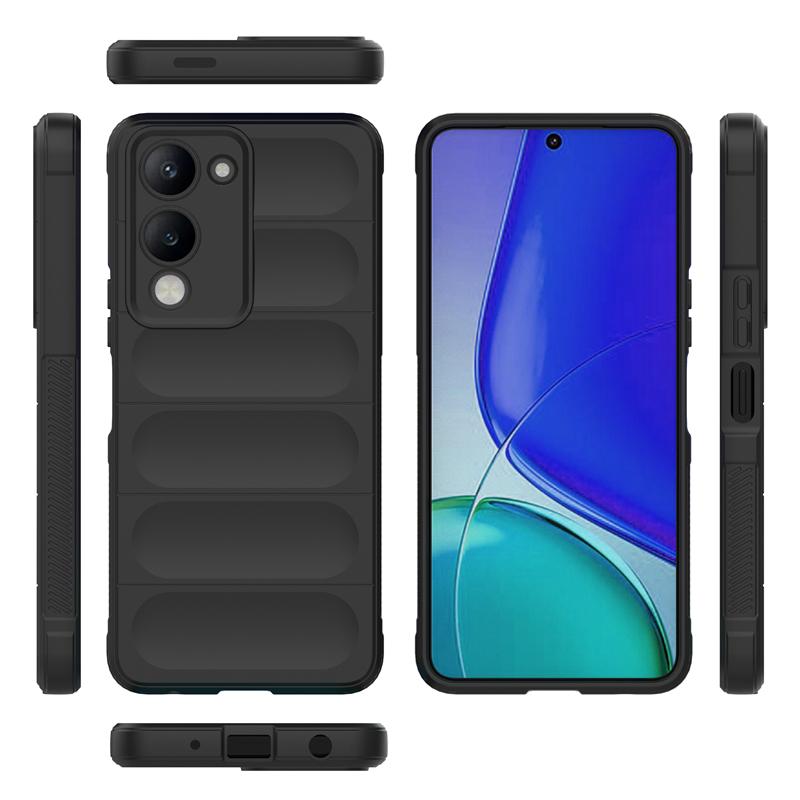Shockproof Phone Case For Vivo Y19 Case Anti-Slip Soft Silicone Back Cover For Vivo Y29S Case For Vivo Y19 Y29S Y19e Y04 Y19S GT