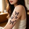 Transfer Tattoos Butterfly Tattoos Sweat Proof Sketch Tattoo Stickers Body Stickers  For Women Men