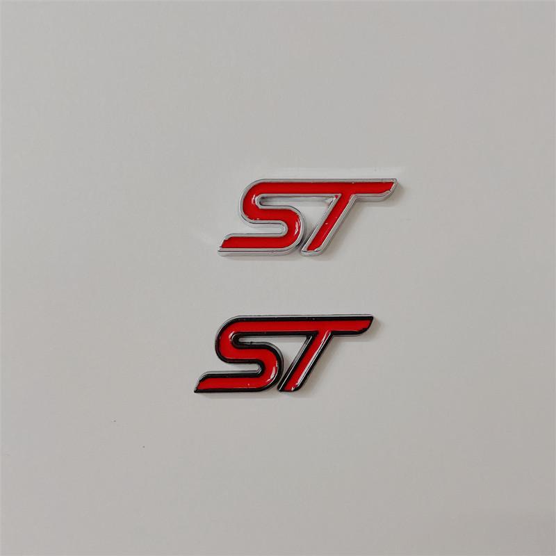 Ford Mondeo Fiesta Edge Kuga Focus ST Steering Wheel Decoration Badge Sticker