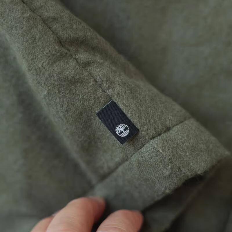 Timberland Warm Comfortable Single Button Long Sleeve Jacket Men Jackets Military-Green A6P85-B44