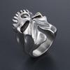 European and American Retro Exaggerated Jewelry Halloween Monster Skull Ring Men's Domineering Ring
