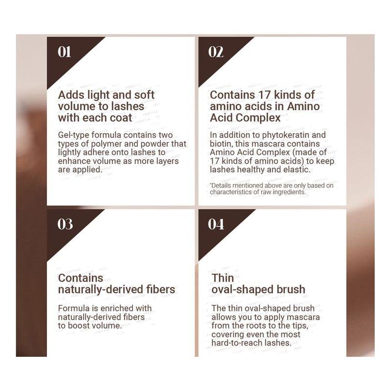 mude - Inspire Volume Curling Mascara - 2 Colors