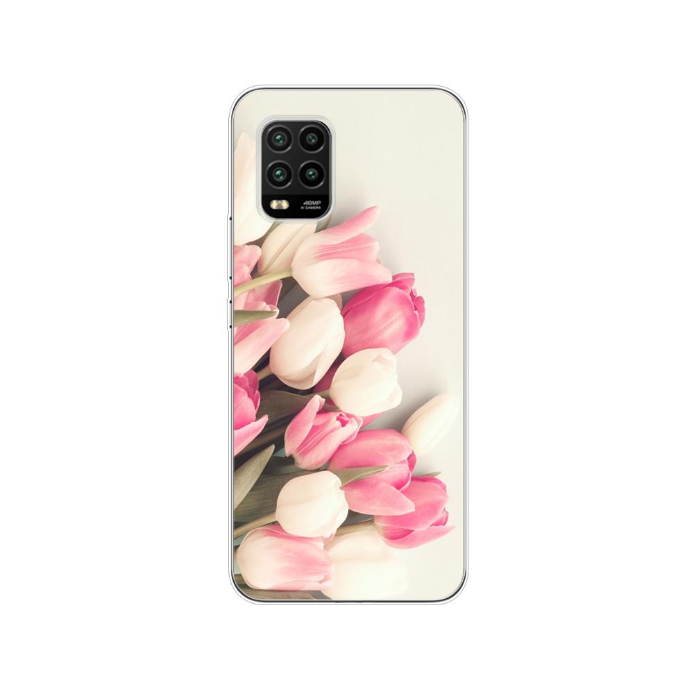 For Xiaomi Mi 10 Lite Case 6.57" Soft Silicon Tpu Cover For Xiaomi Mi 10Lite 5G Mi10Lite Phone Back Shell Bumper Funda