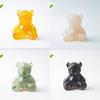 Crystal Resin Art Miniature Bear Desk Decor For Office And Home Gift Ideas