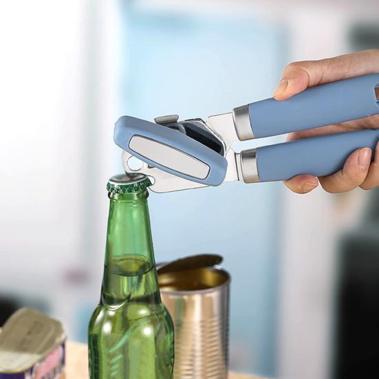 Boksåpner glatt rustfritt stål ølåpner Vriknapp Sklisikkert lokklokkåpner for hjemmekjøkkenbar