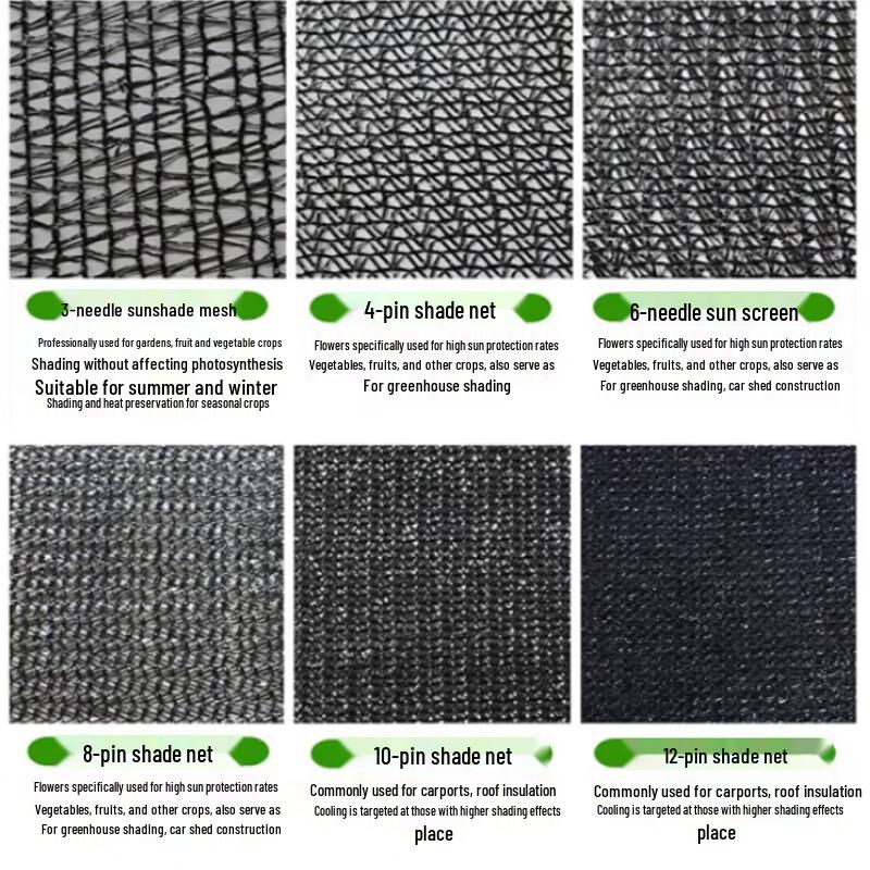 Xiang Zhi Lv Black Shade Net Roll