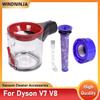 Parti di ricambio per filtro pre-post contenitore polvere per aspirapolvere portatile Dyson V7 V8 Raccoglitore contenitore polvere Accessori