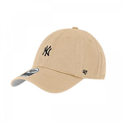 Boné de Bola 47 Brand B Bsrnr17gws Kha Ny New York Yankees com Logo Pequeno