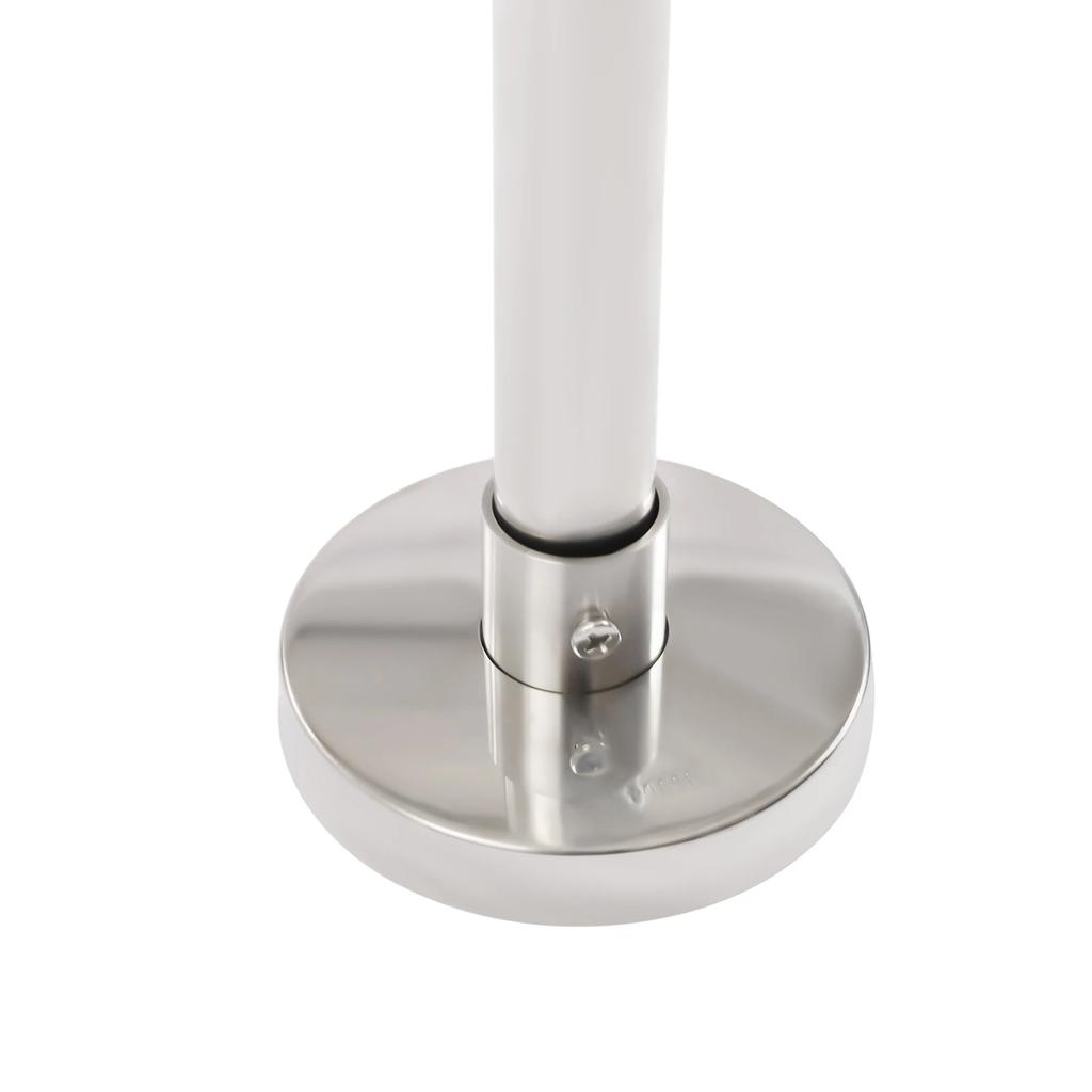Corner Shower Curtain Rod - 304 Stainless Steel Rail Expandable for Bathroom Bathtub, Clothing Store,Private Space
