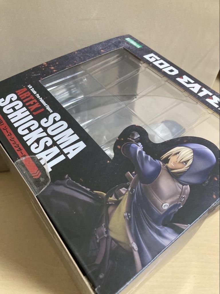 [USED] ARTFX J God Eater Soma Sickzar Figure with Pre-order Bonus