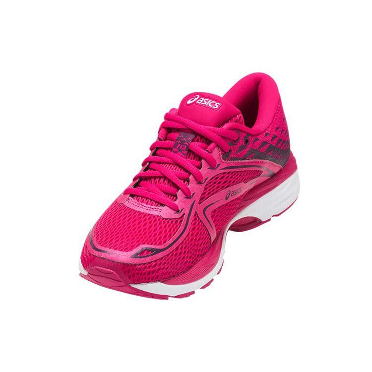 Asics Gel Cumulus 19 Cosmo Pink Damen Sneaker Weiß Winter-Bloom T7B8N-2001