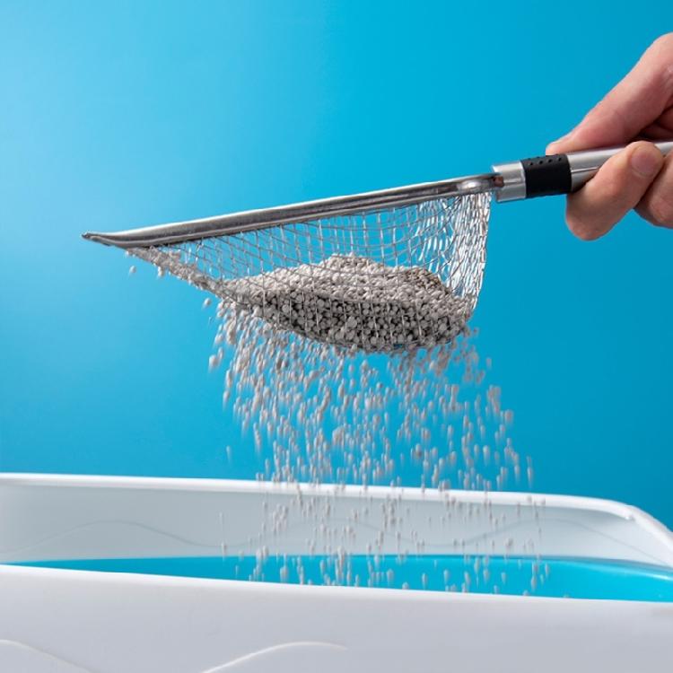 2Pcs Mesh Stainless Steel Garden Sieve Shovel Spoons Multifunctional For Garden Sifting Shovel Work Soil Sand Separation