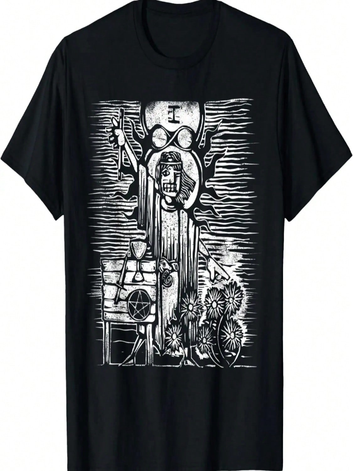 The Magician Love Tarot Astrology - Blackcraft Clothing Gift T-Shirt S разноцветный
